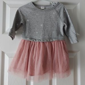 Baby Gap Tulle Skirt Sweatshirt Dress